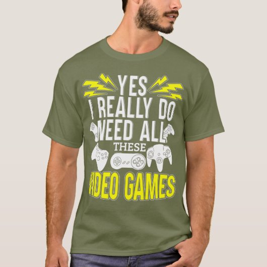 Gaming Gamer T-Shirt (Vorderseite)