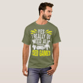 Gaming Gamer T-Shirt (Vorne ganz)