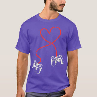 Gaming Gamer Valentiness Day Geschenke für ihn T-Shirt