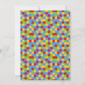 Gaming Geburtstag Einladung Video Game Geburtstag (Rückseite)