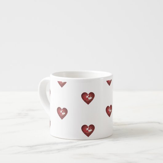 🎮 Gaming & Geeky Valentine's Geschenke Espressotasse (Vorderseite Links)