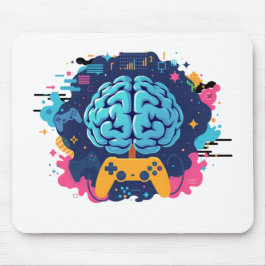 Gaming-Gehirn-Mauspad Mousepad