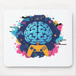 Gaming-Gehirn-Mauspad Mousepad