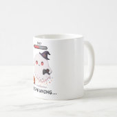 Gaming-Geist Halloween-Wiederbelebung Kaffeetasse (VorderseiteRechts)