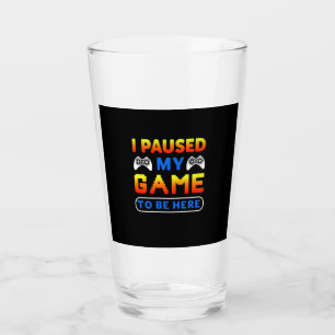 Gaming-Geschenk habe ich mein Spiel hier gehalten Glas