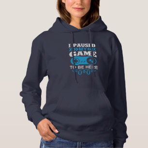 Gaming-Geschenk habe ich mein Spiel hier gehalten Hoodie