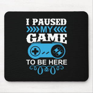 Gaming-Geschenk habe ich mein Spiel hier gehalten Mousepad