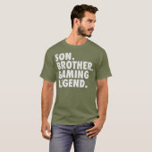 Gaming Geschenke für Teenager Weihnachten T-Shirt (Vorne ganz)