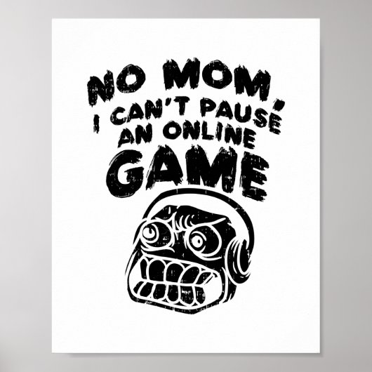 Gaming Glücksspiel Geschenk Poster (Vorne)