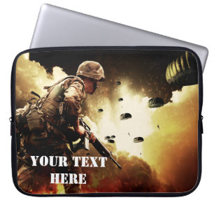 Gaming Ground Combat Soldier Laptopschutzhülle