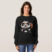 Gaming Hamster Gamer Sweatshirt (Vorne ganz)
