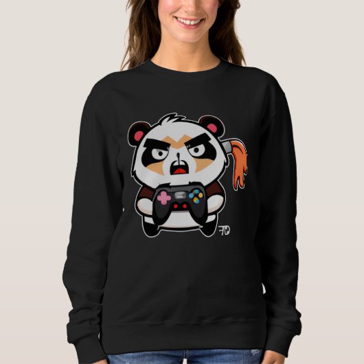 Gaming Hamster Gamer Sweatshirt (Vorderseite)