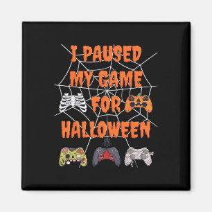 Gaming Ich habe mein Spiel zu Halloween Spaß Gamer Magnet