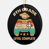 Gaming in der achten Stufe Keramik Ornament (Links)