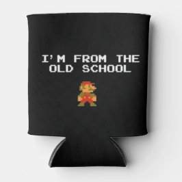 Gaming in der alten Schule kann zu einem Coozie we Dosenkühler
