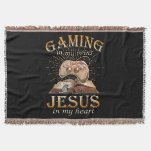 Gaming in meinen Adern Jesus in meinem Herzen Decke