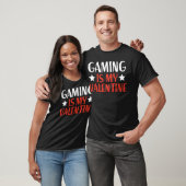 Gaming Is My Valentine Day Videospiel Controller  T-Shirt (Unisex)