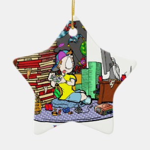 Gaming ist KEIN Hobby Keramikornament