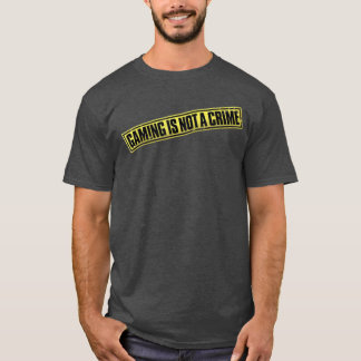 Gaming ist kein Verbrechen Geschenk T-Shirt