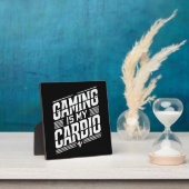 Gaming ist mein Cardio - Funny Gamer Spaß Fotoplatte (InSitu)