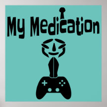 Gaming ist mein Meditationspopster