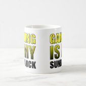 Gaming ist mein Sonnenblock-Funny-Mug oder Reiseum Kaffeetasse (Mittel)