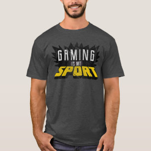 Gaming ist mein Sport Game Developer Geschenk retr T-Shirt