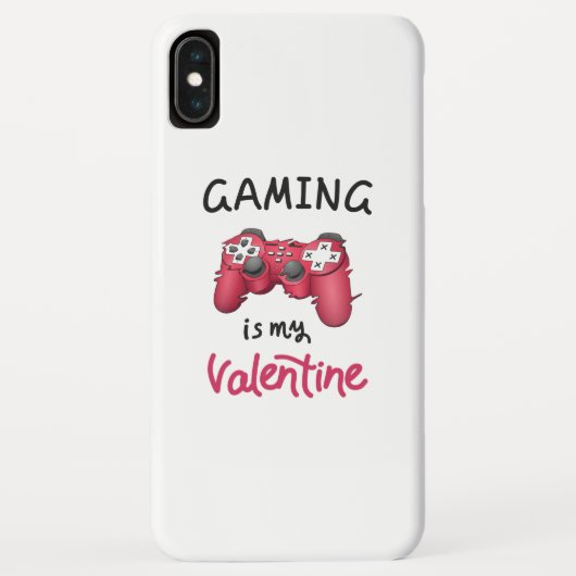 Gaming ist mein Valentine Case-Mate iPhone Hülle (Rückseite)