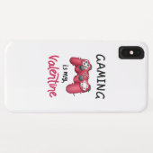 Gaming ist mein Valentine Case-Mate iPhone Hülle (Rückseite (Horizontal))
