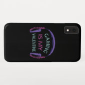 Gaming ist mein Valentine Case-Mate iPhone Hülle (Rückseite (Horizontal))