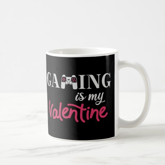 Gaming ist mein Valentine Kaffeetasse (Rechts)
