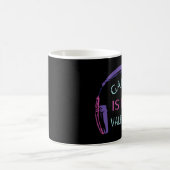 Gaming ist mein Valentine Kaffeetasse (Mittel)