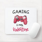 Gaming ist mein Valentine Mousepad (Mit Mouse)