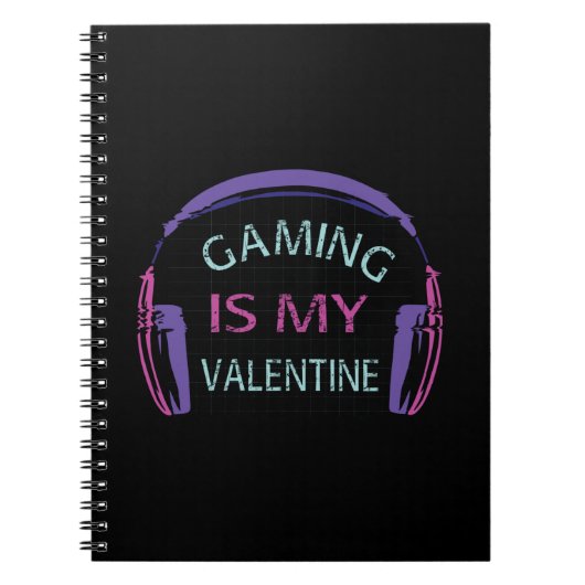 Gaming ist mein Valentine Notizblock (Vorderseite)