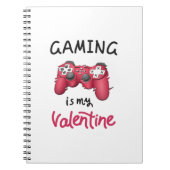 Gaming ist mein Valentine Notizblock (Vorderseite)