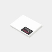 Gaming ist mein Valentine Post-it Klebezettel (angewinkelt)