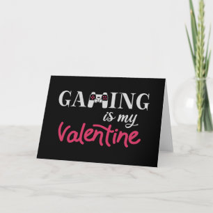 Gaming ist mein Valentinstag Karte