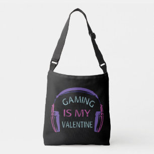Gaming ist mein Valentinstag Tragetaschen Mit Langen Trägern