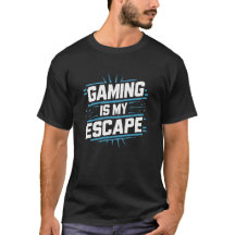 Gaming ist meine Flucht, Gamer Shirts