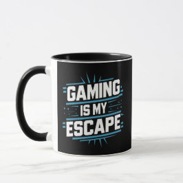 Gaming ist meine Flucht, Gamer-Tasse Tasse