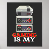 Gaming ist meine Valentine Poster (Vorne)