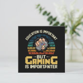 Gaming ist wichtiger (Stehend Vorderseite)