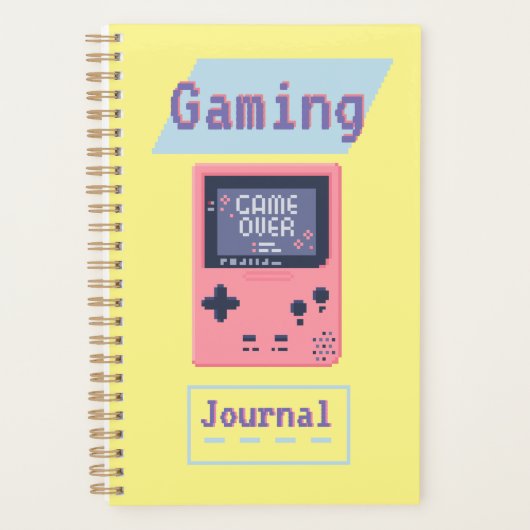 Gaming Journal Planer (Vorderseite)