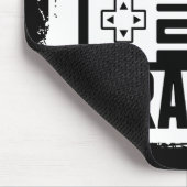 Gaming - Klassisch trainiert - Funny Video Game Mousepad (Ecke)