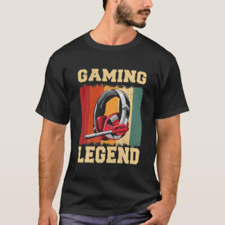 Gaming Legend PC Gamer Video Games Geschenk Boys T T-Shirt