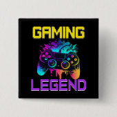 Gaming Legende Button (Vorderseite)