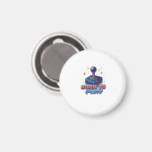 Gaming-Leidenschaft Magnet (Vorderseite/Rückseite)