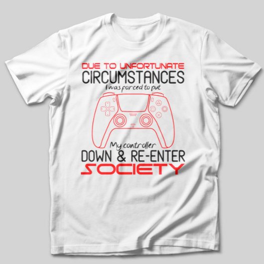 Gaming-Liebhaber machen meinen Controller zum lust T-Shirt