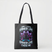 Gaming Life entscheidet mich Tasche (Vorderseite)