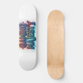 Gaming Majestät Skateboard (Vorderseite)